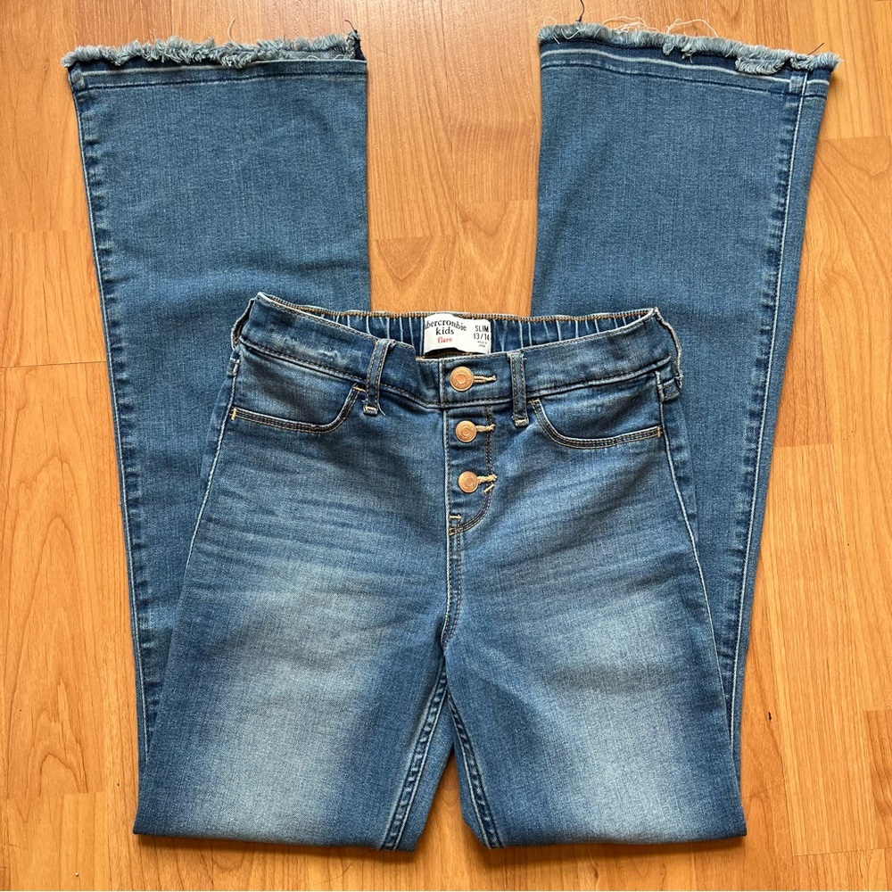 Abercrombie Kids flare jeans
